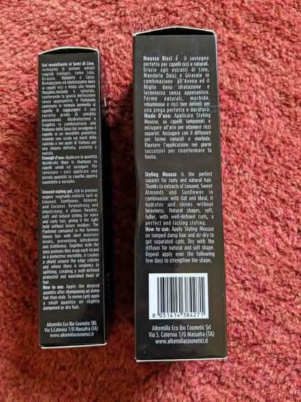 Photo of free K-Hair styling gel and mousse for curly hair (Knowle BS4) #2