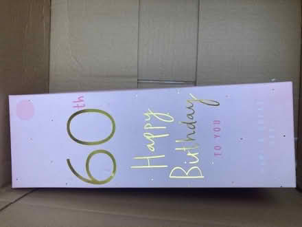 Photo of free 60th- empty box (Motspur Park KT3) #1