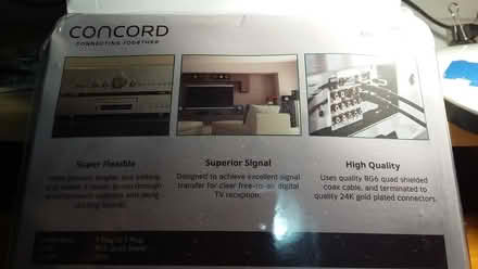 Photo of free Concord TV Antenna Cable (Shepaprton 3630) #2