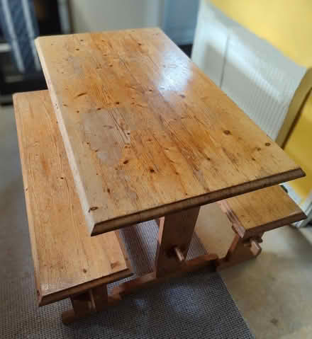 Photo of free Rustic farmhouse table and benches (Cowley OX4) #1