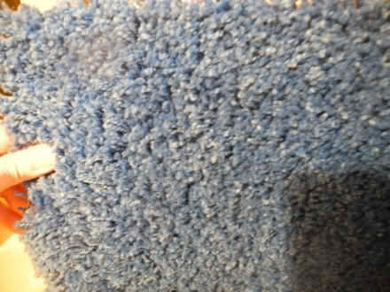 Photo of free Ikea Blue Hampen deep pile rug 133cm x 195cm (Bethnal Green E2) #2
