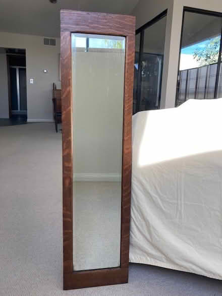 Photo of free Antique Beveled Mirror 10.5" x 41" (West Hollywood) #2
