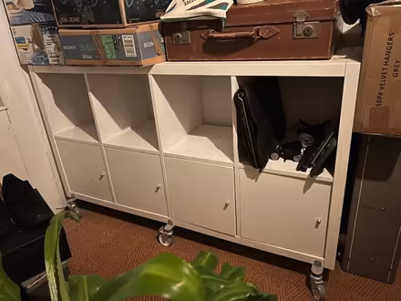 Photo of free IKEA Unit (on casters) (Eyhorne Street ME17) #1