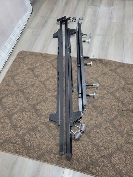 Photo of free Adjustable Metal Bed Frame (Winston Churchill & Britannia) #1