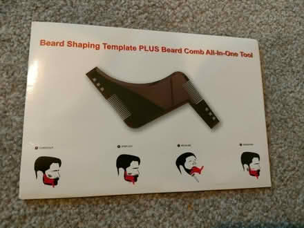 Photo of free NEW Beard shaping comb (Skerton LA1) #1