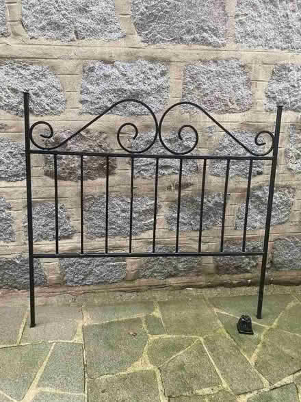 Photo of free Double Metal headboard (AB15) #1