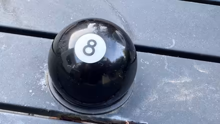 Photo of free Decorative 8 ball (Fruitvale between 580/Foothill) #1