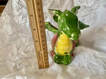 Photo of free colorful ceramic dragon (Near Rancho San Antonio Park) #1
