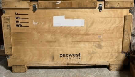Photo of free Wood Shipping/Show Crate (Wilsonville) #1