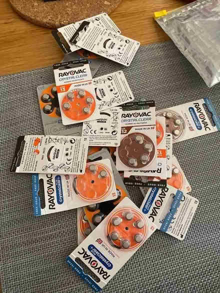 Photo of free Hearing aid batteries (Liberton EH16) #1