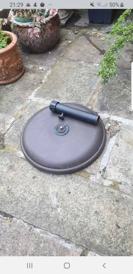 Photo of free Heavy parasol base (Sharrow area S11) #1