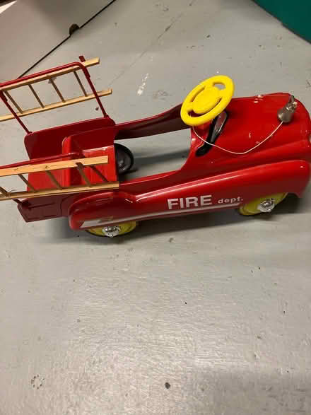 Photo of free Small metal fire truck with ladders (Rockaway Township) #1