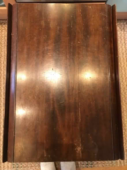 Photo of free Vintage folding table with wheels (hornsey N8) #4