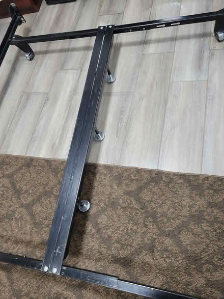 Photo of free Adjustable Metal Bed Frame (Winston Churchill & Britannia) #2