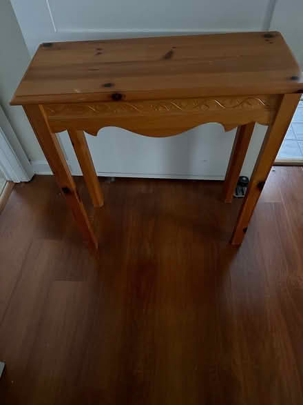 Photo of free Pine console table (Saybrooke) #1