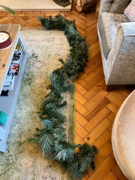 Photo of free Christmas garland, synthetic pine (Thames Ditton) #2