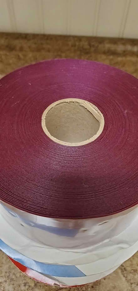Photo of free Holiday Velvet Maroon Ribbon (Brookhaven) #3