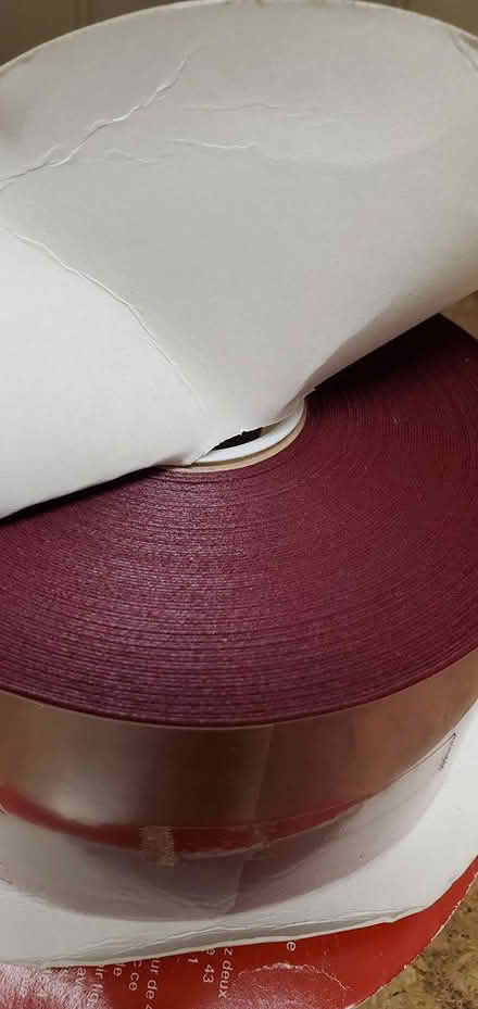 Photo of free Holiday Velvet Maroon Ribbon (Brookhaven) #4