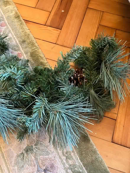 Photo of free Christmas garland, synthetic pine (Thames Ditton) #1