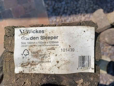 Photo of free Wood Garden Sleeper (NG18 off Sutton Road) #1