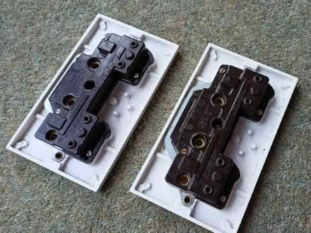 Photo of free 2 x MK mains double sockets (Ware SG12) #2