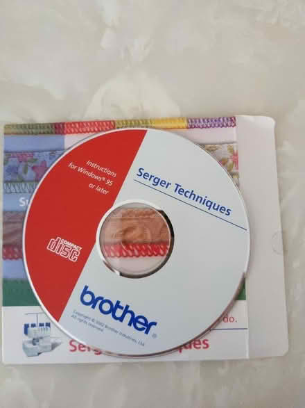 Photo of free cd of serger techniques (shady grove and 355) #2