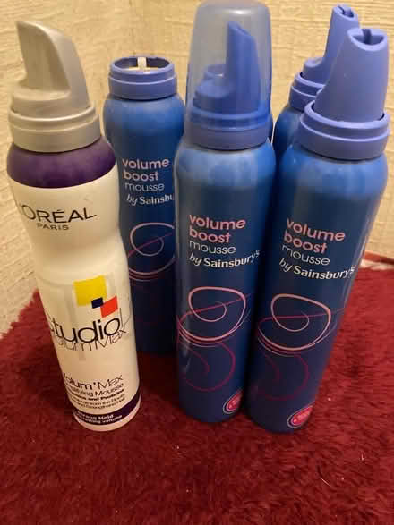Photo of free Hair mousse bottles (Billesley B28) #1