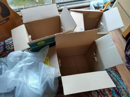 Photo of free Boxes and bubble-wrap (Lingfield RH7) #1