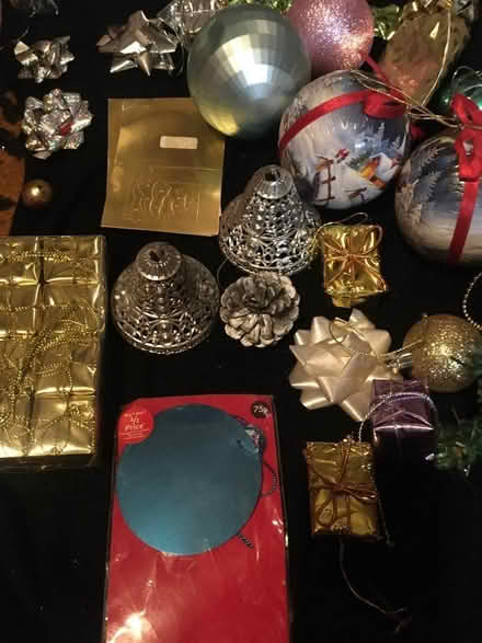 Photo of free Christmas tree decorations+mini Christmas tree. (Slyfield GU1) #3