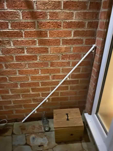 Photo of free Short plastic curtain rail x 2 (Ecclesall S11) #1