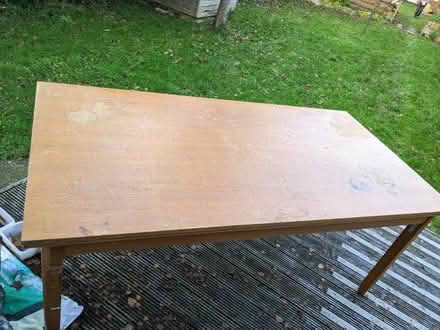 Photo of free Large Hobby Table(ex dining table) (Sandy Cross, Heathfield) #3