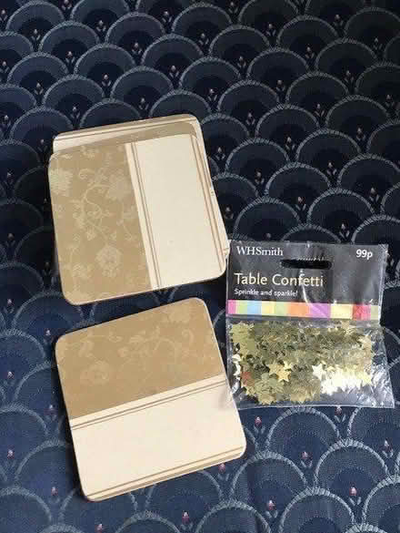 Photo of free gold coasters (Barnwood. GL4) #1