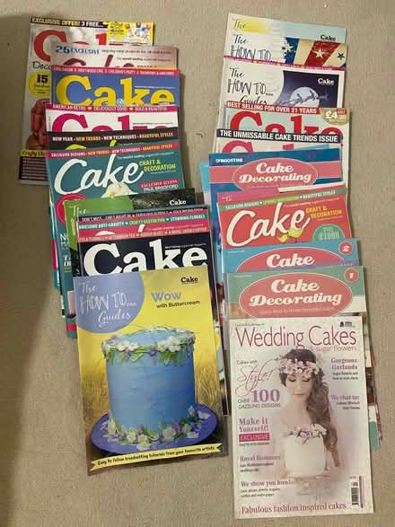 Photo of free Cake decorating magazines (Larkfield) #1