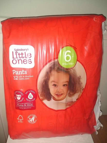 Photo of free Size 6 Nappy Pants (Sainsburys GL52) #1