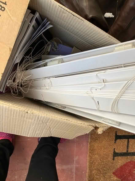 Photo of free 2 x Venetian (slatted ) blinds (Thames Ditton) #1