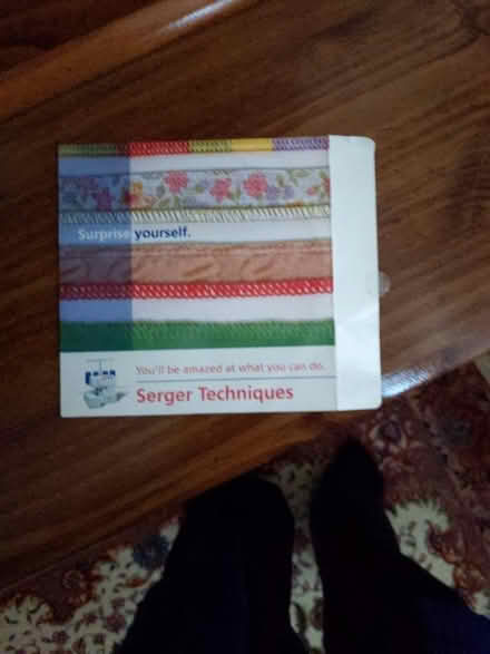 Photo of free cd of serger techniques (shady grove and 355) #1