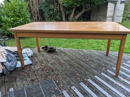 Photo of free Large Hobby Table(ex dining table) (Sandy Cross, Heathfield) #2