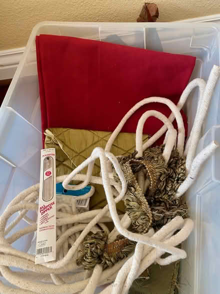 Photo of free upholstery fabric, etc (Near Rancho San Antonio Park) #2