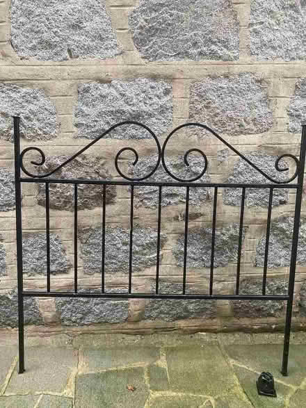 Photo of free Double Metal headboard (AB15) #2