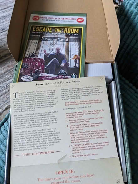 Photo of free Escape Room Game. Used (Market Harbourough) #2