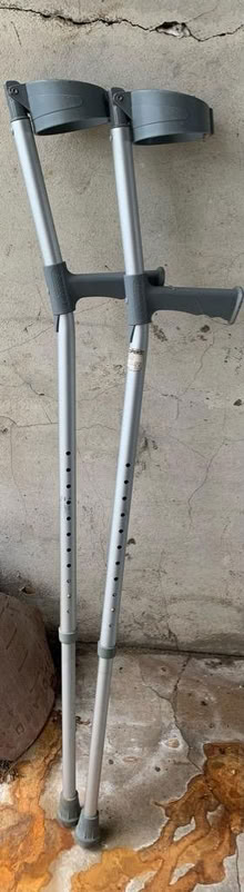 Photo of free Pair of crutches (Eastbourne BN22) #1
