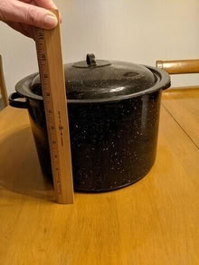 Photo of free 2 large enameled steel stock pots - Fremont #3