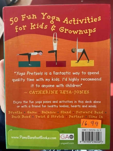 Photo of free Yoga pretzels card deck (Odenton Kings Heights) #2