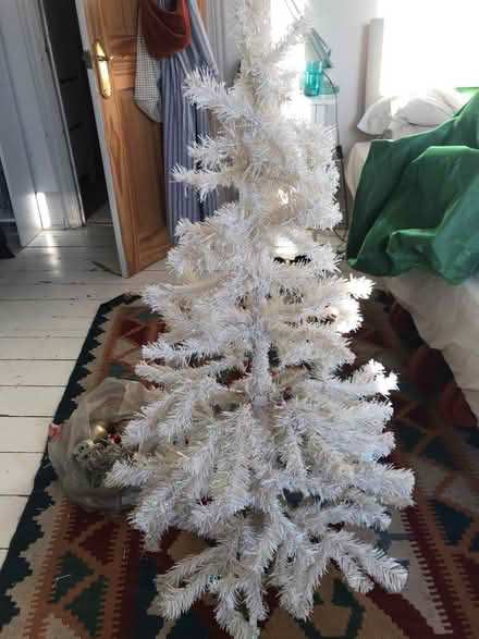 Photo of free Christmas tree - white (Walthamstow village) #1