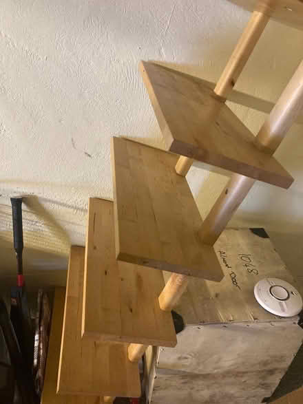 Photo of free Pine shelving unit (Old Sodbury BS37) #2