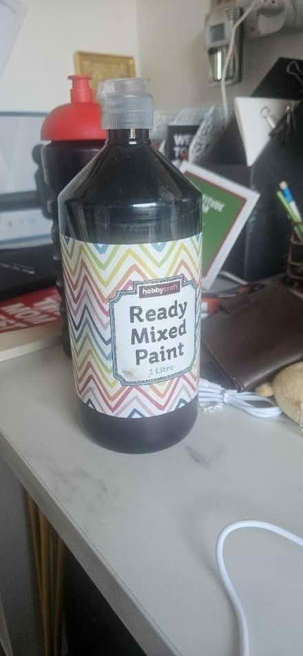 Photo of free Hobbycraft 1l paint black (Woodheys M33) #1