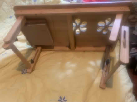 Photo of free Desk Stand Large Folding Bed Table (Deptford) #2
