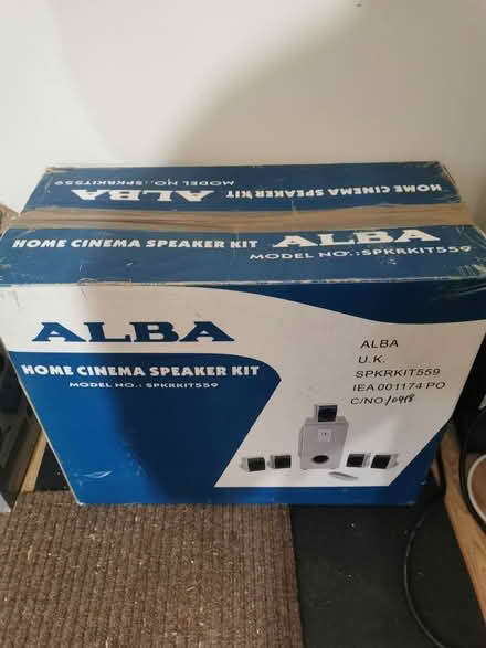 Photo of free ALBA home cinema speakers kit (Belbroughton CP B61) #1