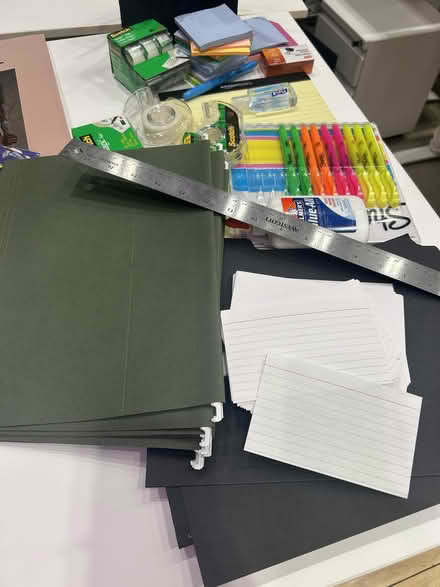 Photo of free Assorted School/Work supplies (Tribeca) #1