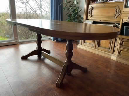 Photo of free Solid wood extendable dining table (GL54) #1